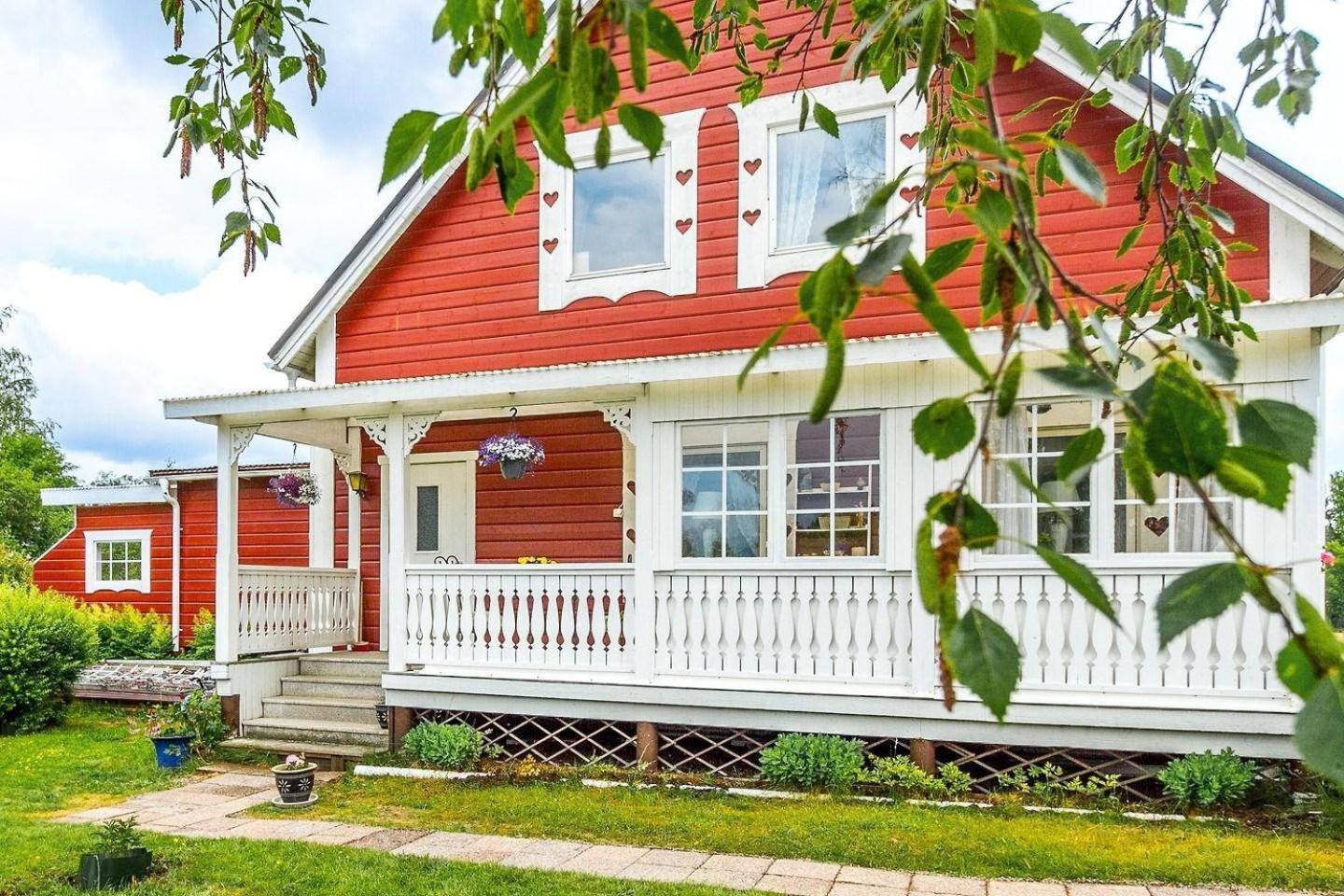B & B Hjaerthuset Zweden Ekshaerad Bagian luar foto